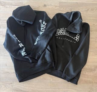 Conjunto de 2 Camisolas com Capuz