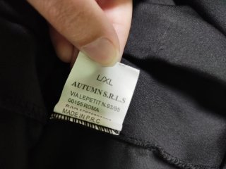 Falda pantalón negra.