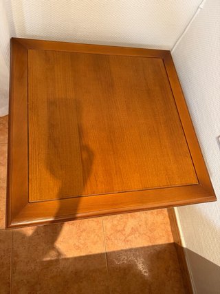 Mesa Auxiliar de Madera y Metal