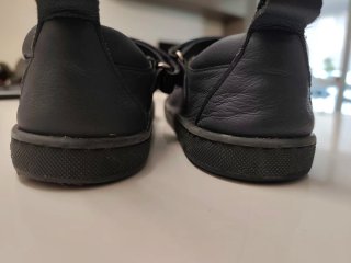 Zapato colegial mercedita azul T.36