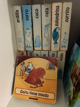Libros infantiles de tapa dura y páginas duras