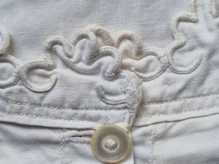Antiguas enaguas cuerpo entero. S.XIX.