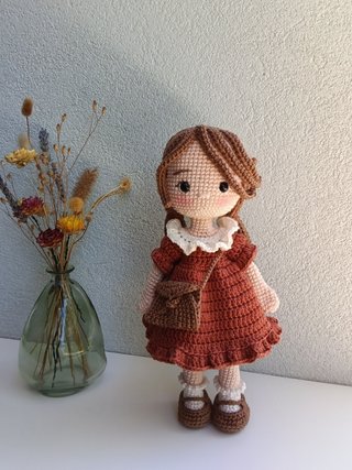 Boneca em Crochet Artesanal
