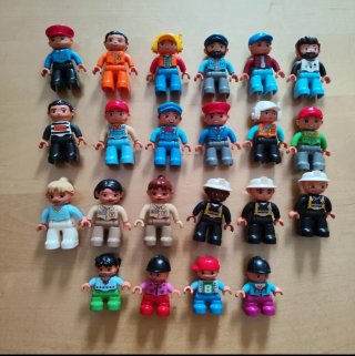 Un Muñeco a elegir LEGO Duplo original