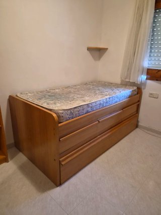 Cama nido de madera