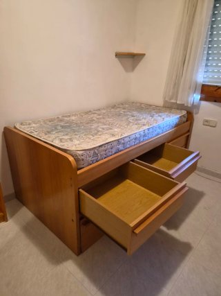 Cama nido de madera