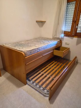 Cama nido de madera