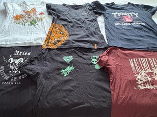 Lote 6 Camisetas Chica 11-14 Años