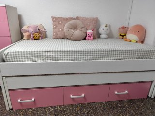 Habitación infantil cama nido