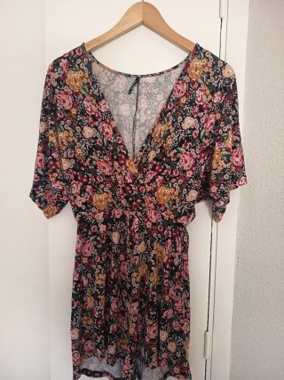 Mono corto floral