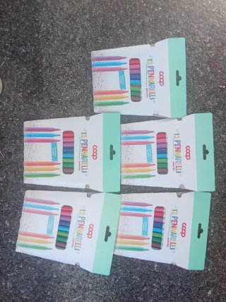 Set di 5 confezioni di pennarelli Coop