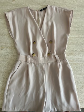Mono corto Zara beige