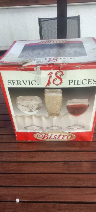 Juego Copas Bistro 18 Piezas