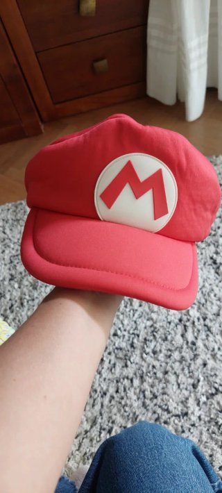 Gorra Súper Mario Bros. Nintendo Roja