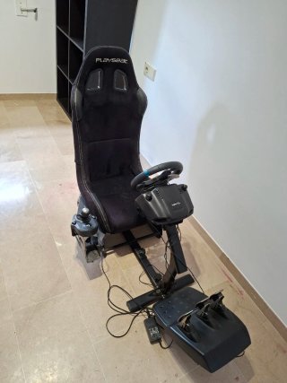Pack Simracing Playseat Evolution + Volante Logite