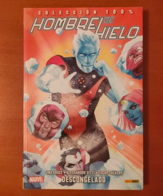 100% MARVEL. HOMBRE DE HIELO 1.