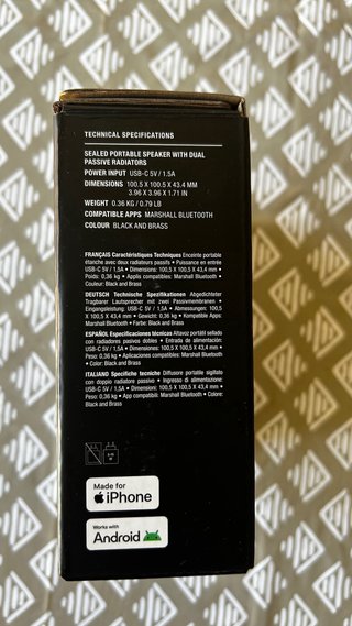 Altavoz Marshall Willen II