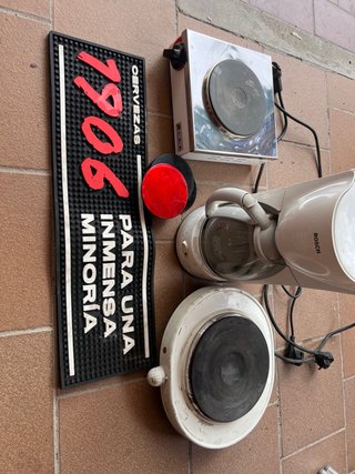 Kit Cocina Placa Inducción y Cafetera