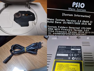 Consola Sony PlayStation 1 con PSIO