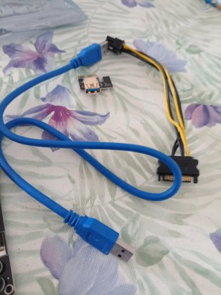 Adaptador Riser PCI-E 1X a 16X