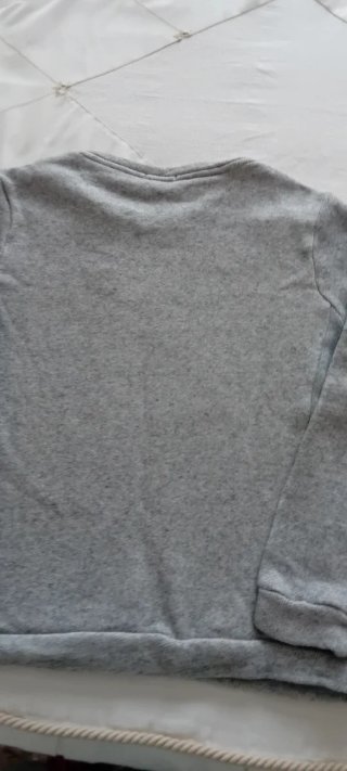 Sudadera Masscob gris y rosa