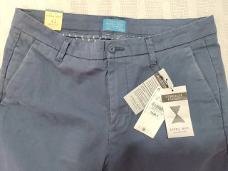 Pantalón Sfera Stretch Hombre Azul T42 nuevo