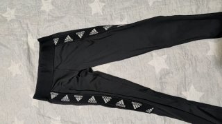 Leggings Adidas Alphaskin Badge Negros
