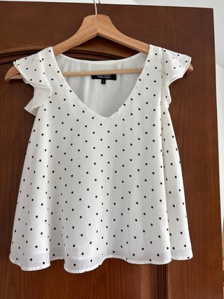 Blusa de Lunares West Coast Talla XS