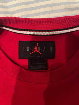 Sudadera Jordan Roja