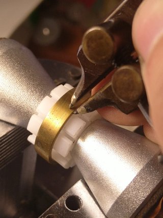 Compás divisor puntas de carburo joyería engaste