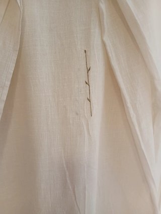 Juego de 4 cortinas de algodón 135cm x234cm