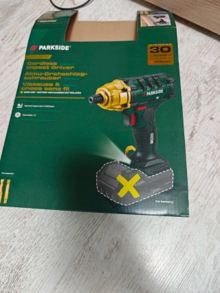 Atornillador de Impacto Parkside 20V