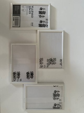 Set de 4 Marcos de Fotos IKEA YLLEVAD