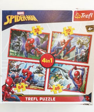 Puzzles Spiderman 4 en 1 Trefl