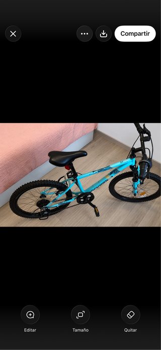Bicicleta Infantil Rockrider Azul