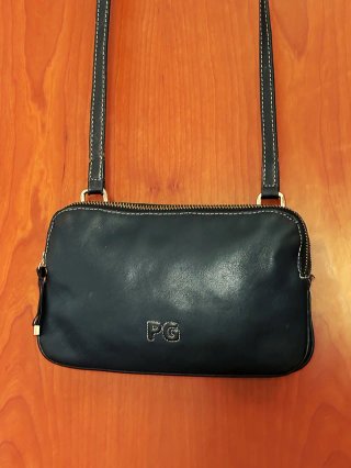 Bolso Piel Purificación García Negro