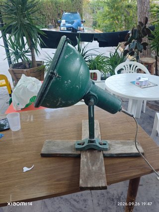 Foco Proyector Industrial Vintage Años 80