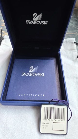 Pendientes Largos Swarovski Estrella