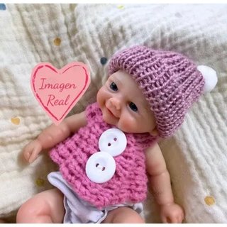 Bambola reborn neonata in silicone flessibile