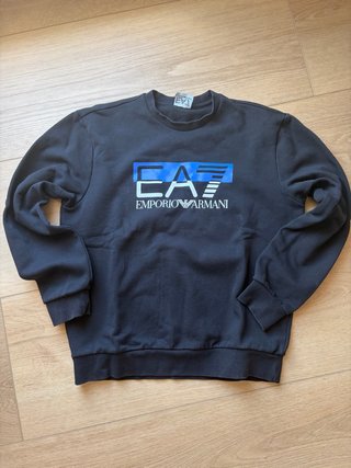 Sudadera EA7 Emporio Armani Negra