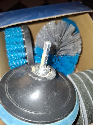 Set de Cepillos y Lijas para Taladro Ferrex