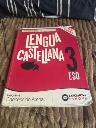 Lengua castellana, 3 ESO