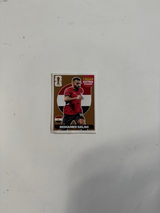 Cromo Panini Extra Mohamed Salah Mundial