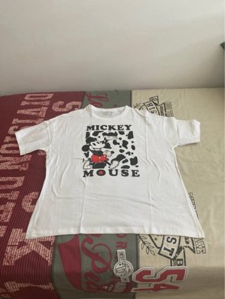 2 Camisetas Wonder Woman y Mickey Mouse