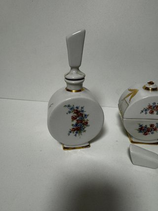 Juego de Tocador Vintage de Porcelana