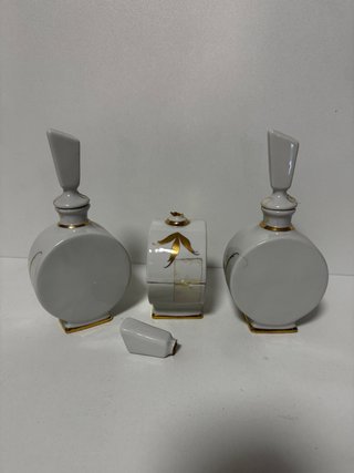 Juego de Tocador Vintage de Porcelana