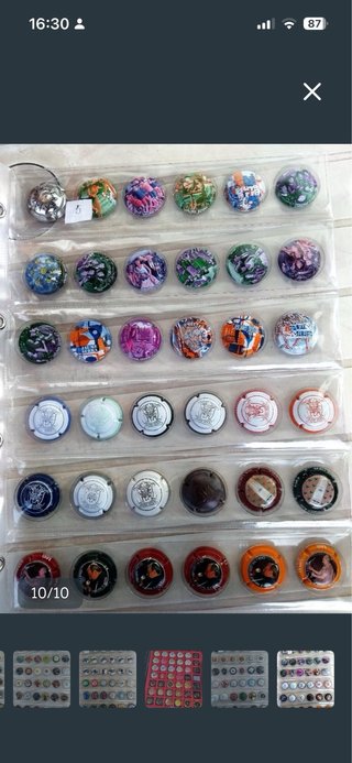 Chapas Cava y Champagne Colección