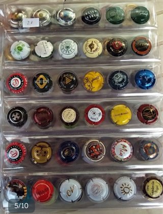 Chapas Cava y Champagne Colección
