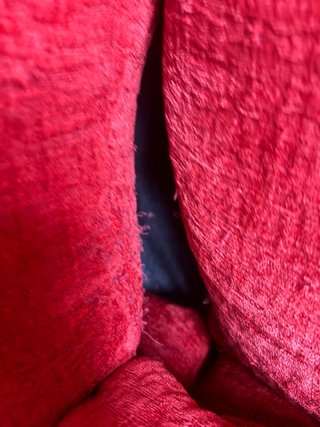 Sofá de Dos Plazas Rojo