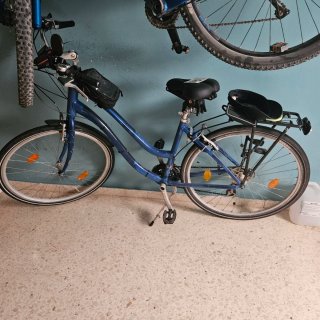 Bicicleta Urbana Azul ligera y eficiente Le Grand